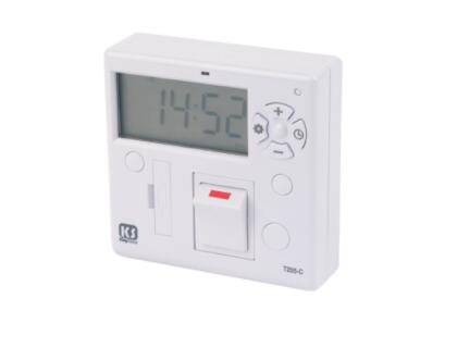 Digital timer switch for exterior spotlights